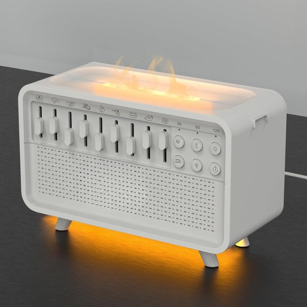 ZenBreeze™ - 4 in 1 White Noise Sound Machine Night Light Humidifier