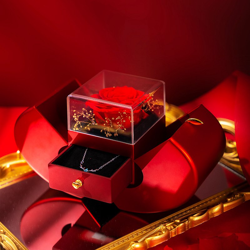 Forever Rose - Heart Box - To My Love