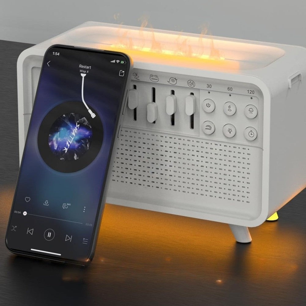 ZenBreeze™ - 4 in 1 White Noise Sound Machine Night Light Humidifier