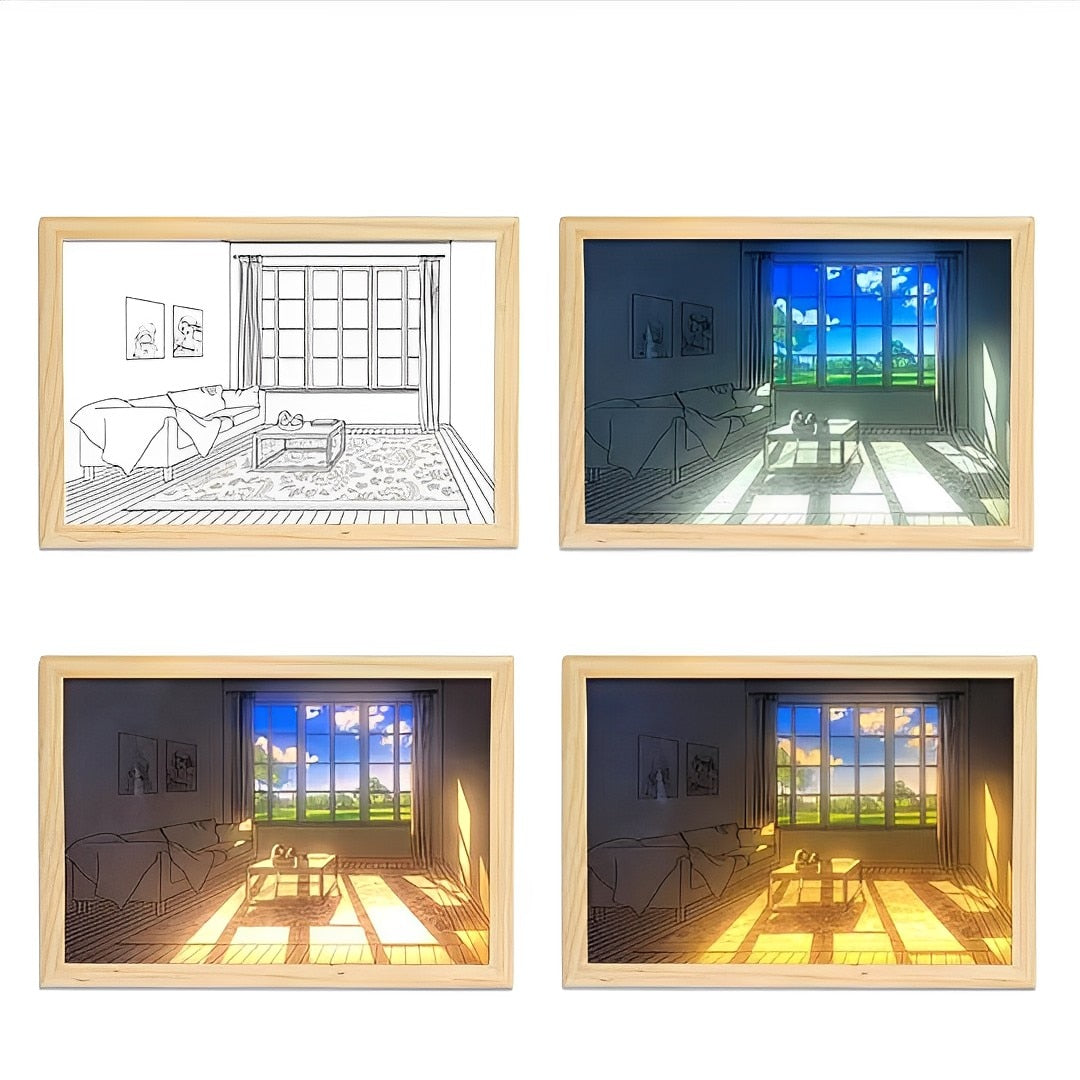 Novelty Painting Night Light