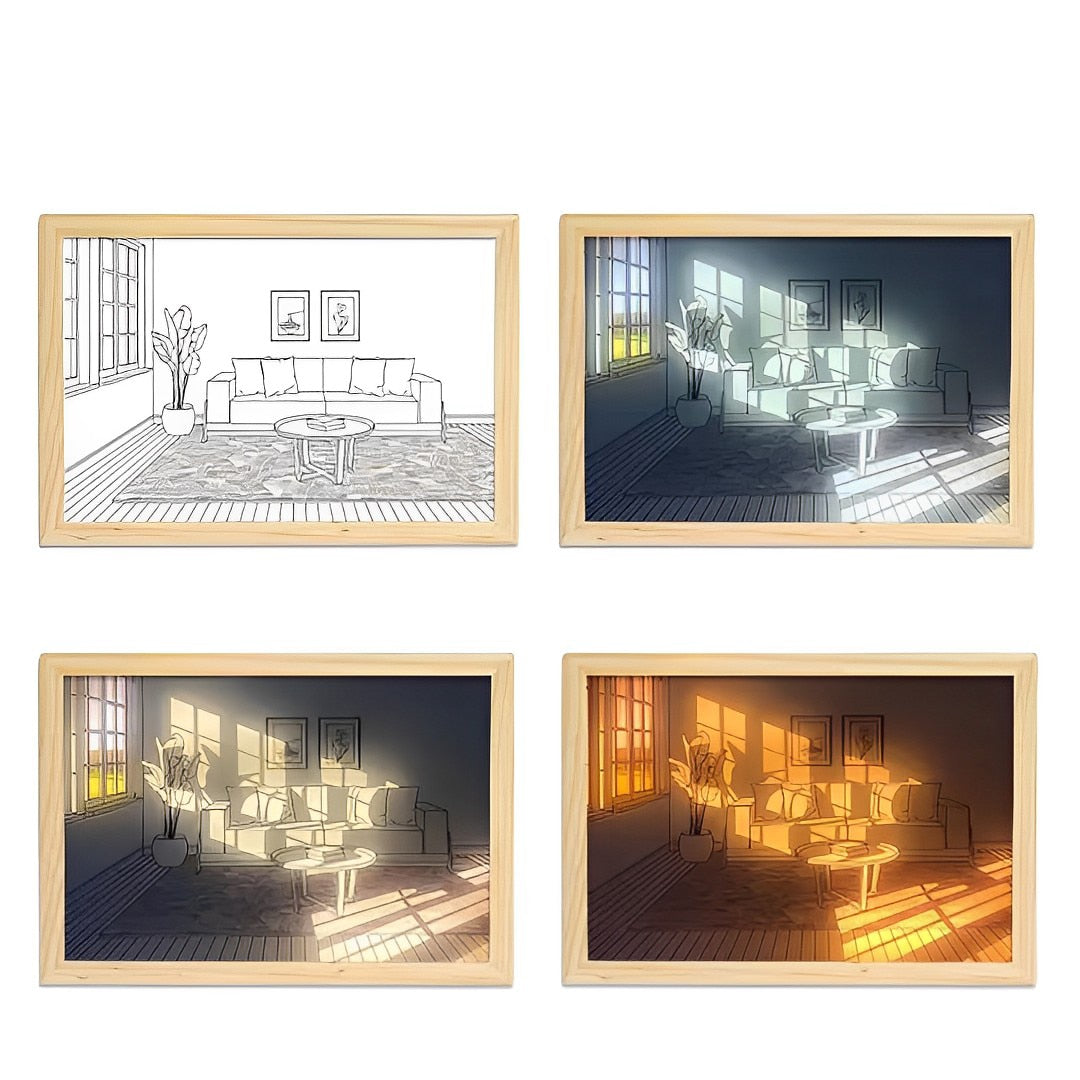Novelty Painting Night Light