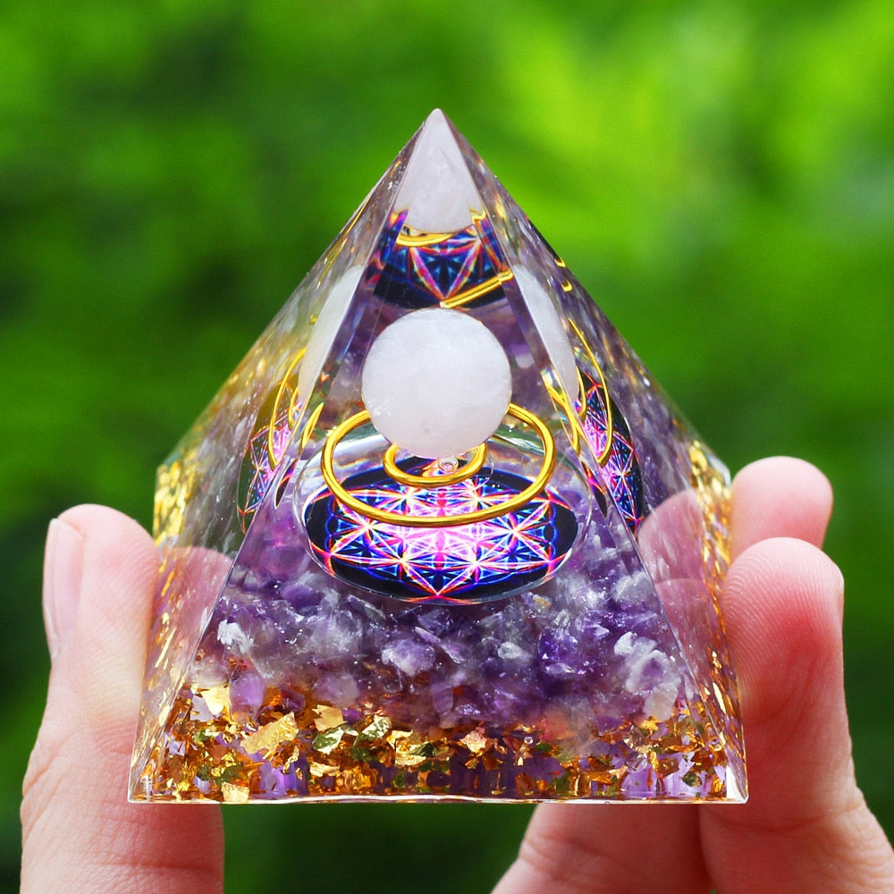 HarmonyGem Crystal Energy Harmony Pyramid