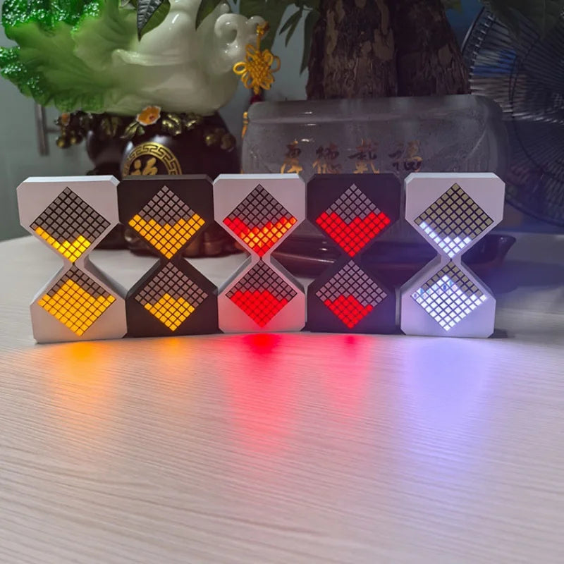 TimeScape Lamp: Creative Wireless USB 3D Night Light & Hourglass Timer