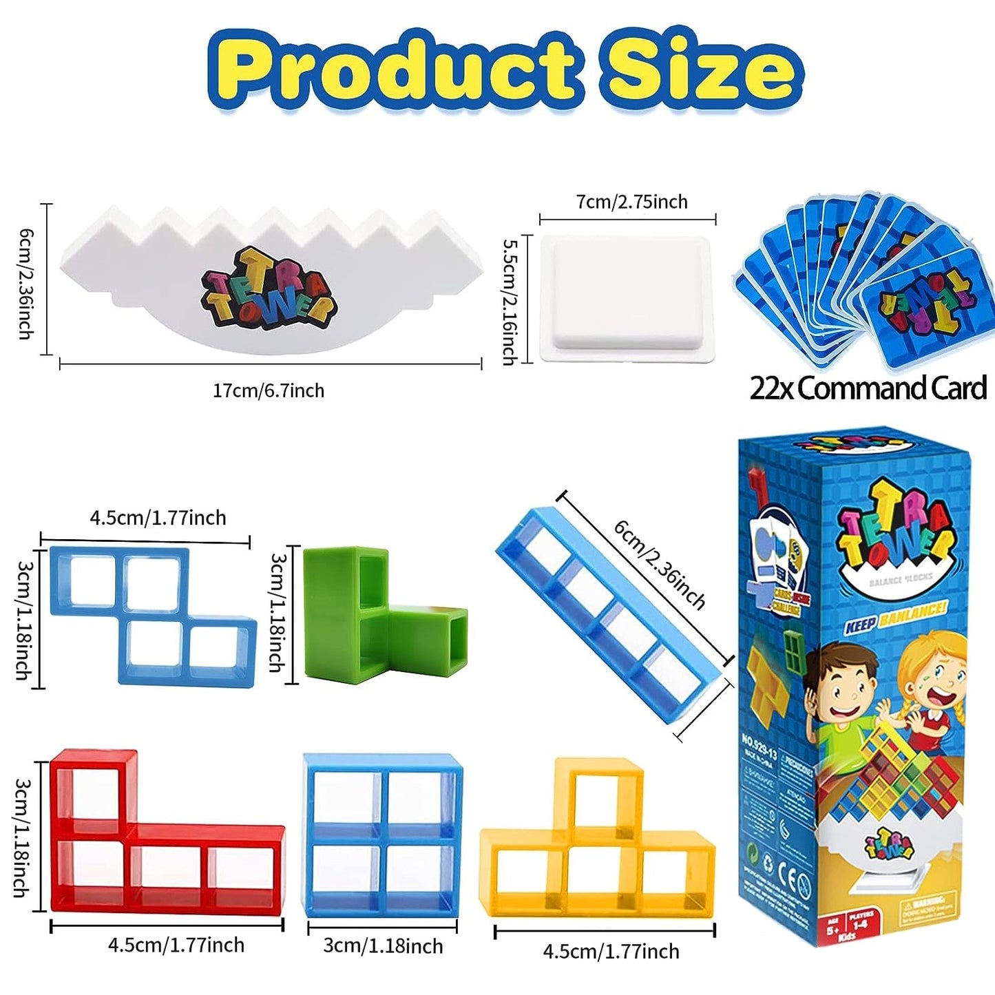 TetraTower™ - Balance Puzzle Game For Kids & Adults