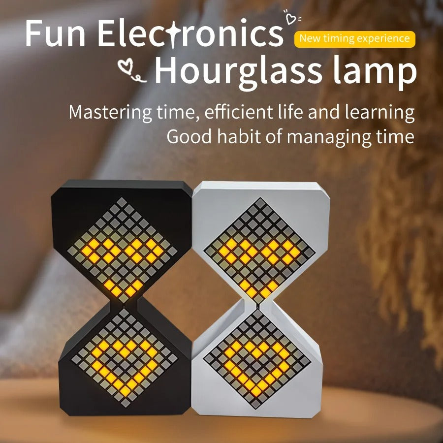 TimeScape Lamp: Creative Wireless USB 3D Night Light & Hourglass Timer