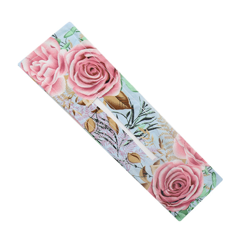 Printed Headband, Hair Coiler, French Vintage Bow