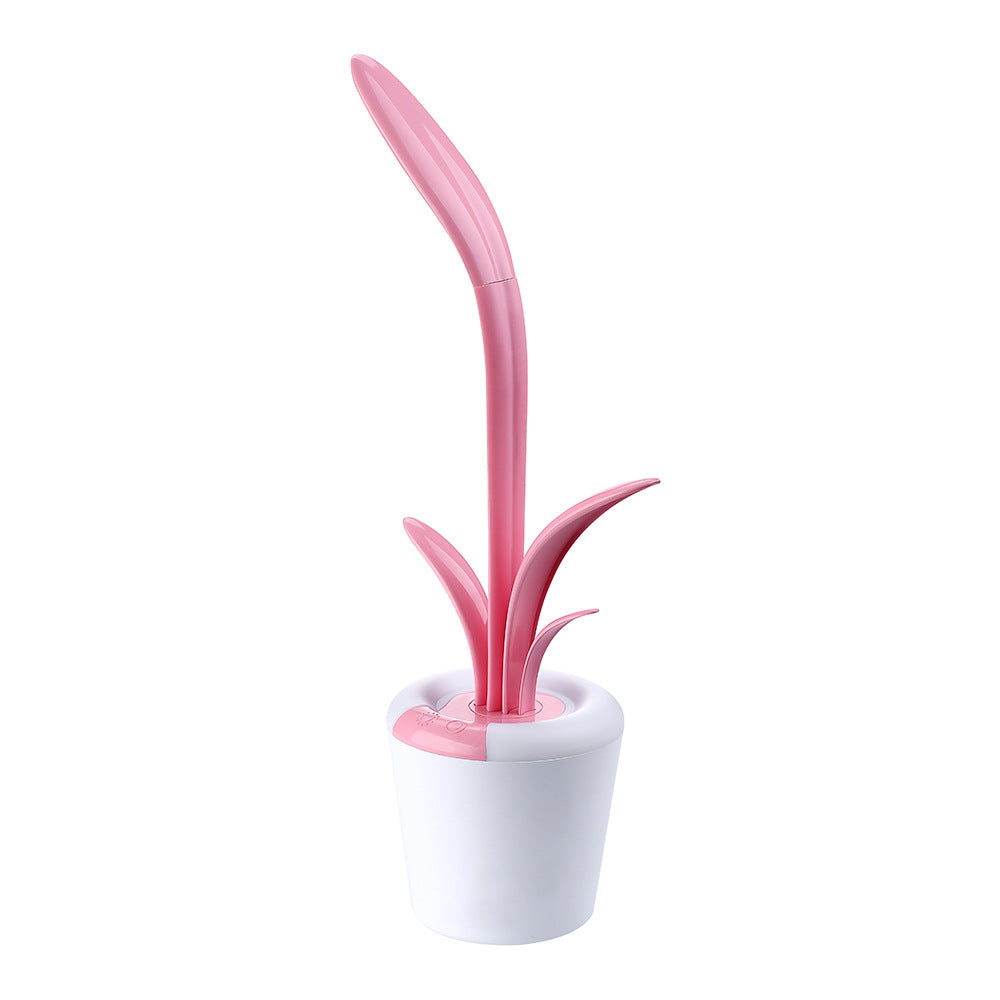 Plant Shaped Eye Protection LED Table Lamp