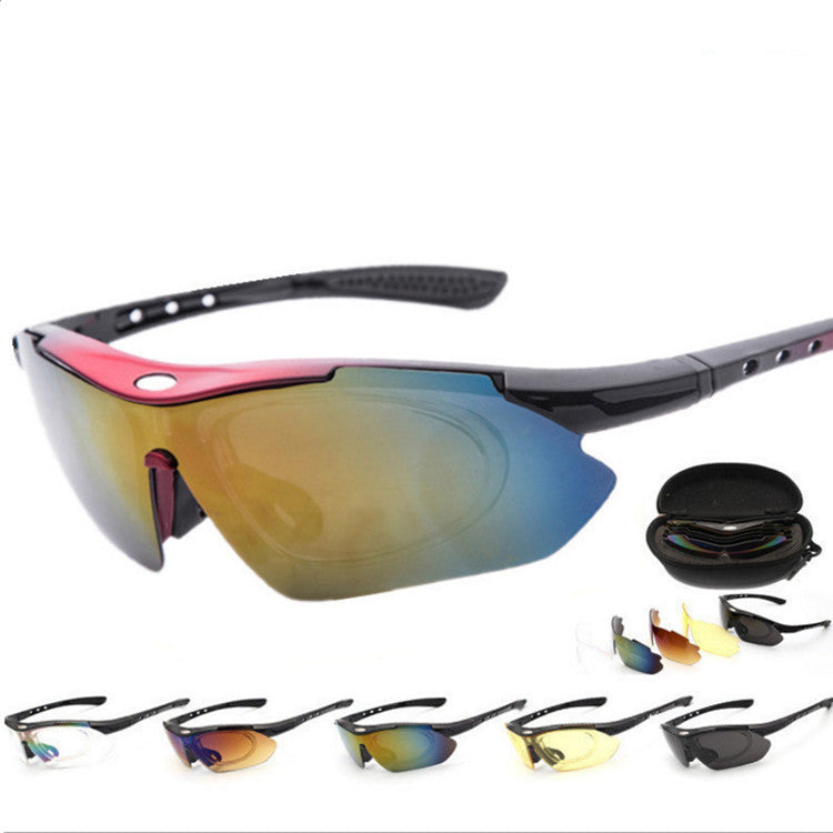 Bicycle sun riding goggles