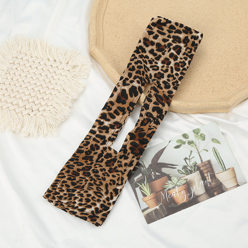 Printed Headband, Hair Coiler, French Vintage Bow