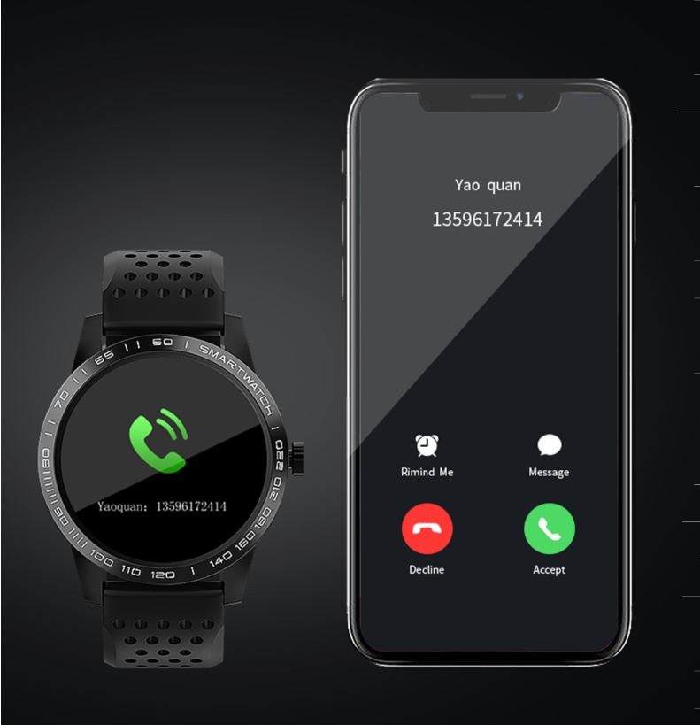 T2 Color Screen Heart Rate Smart Watch