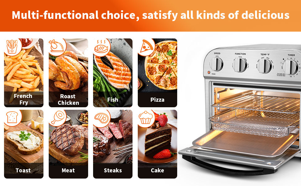 Geek Chef Kitchen Air Fryer Toaster Oven Combo