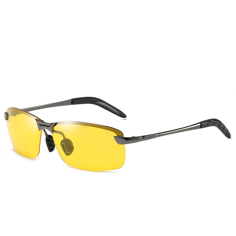 Men's Metal Sunglasses Polarized Day And Night