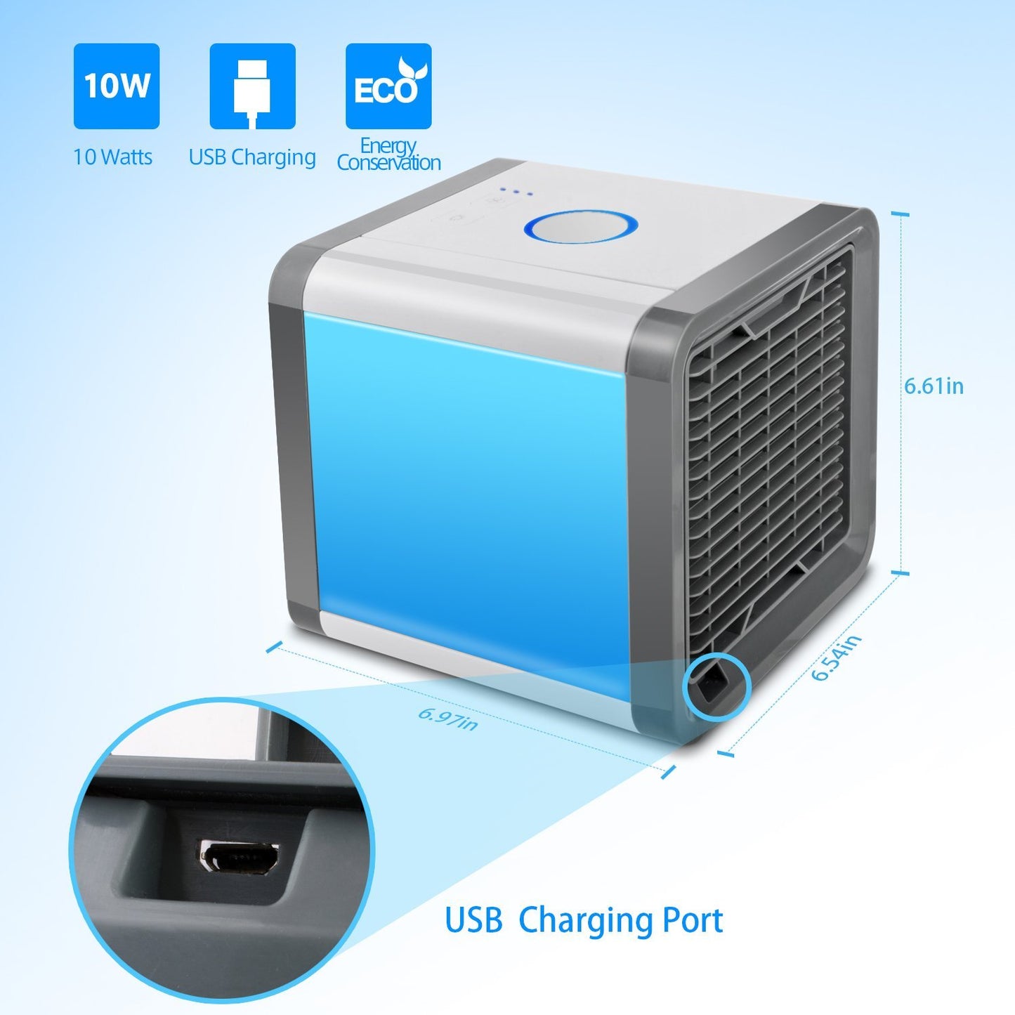Portable 3 in 1 Mini Air Cooler