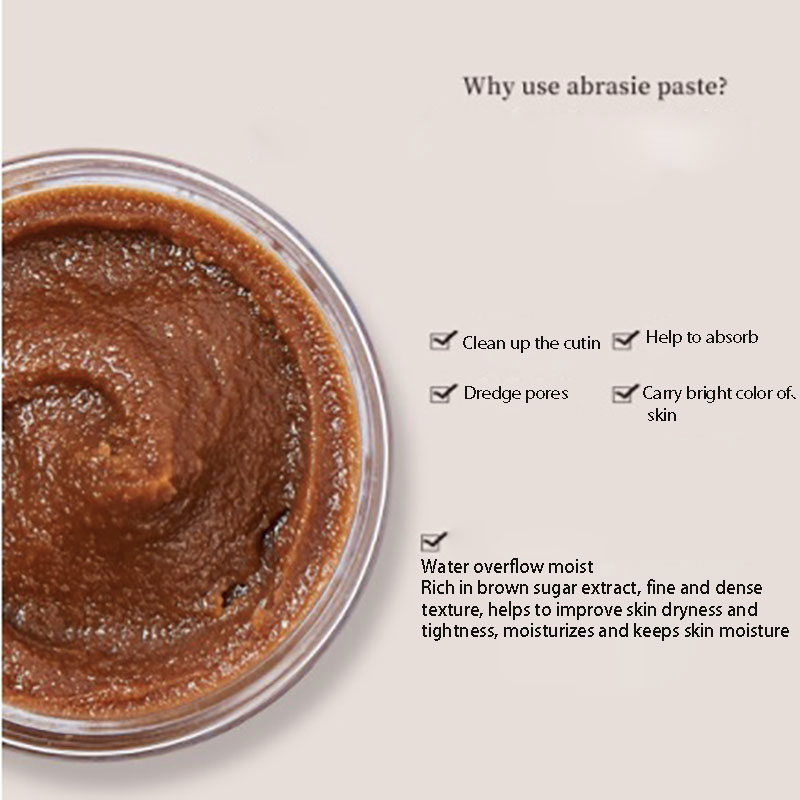 Brown sugar exfoliating scrub deep cleans pores