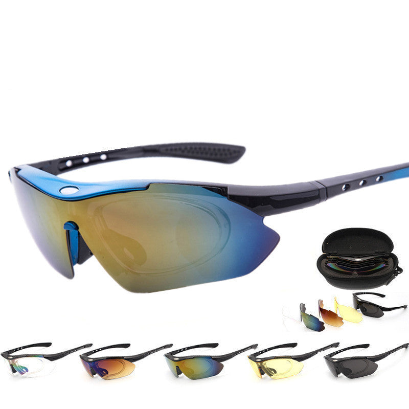 Bicycle sun riding goggles