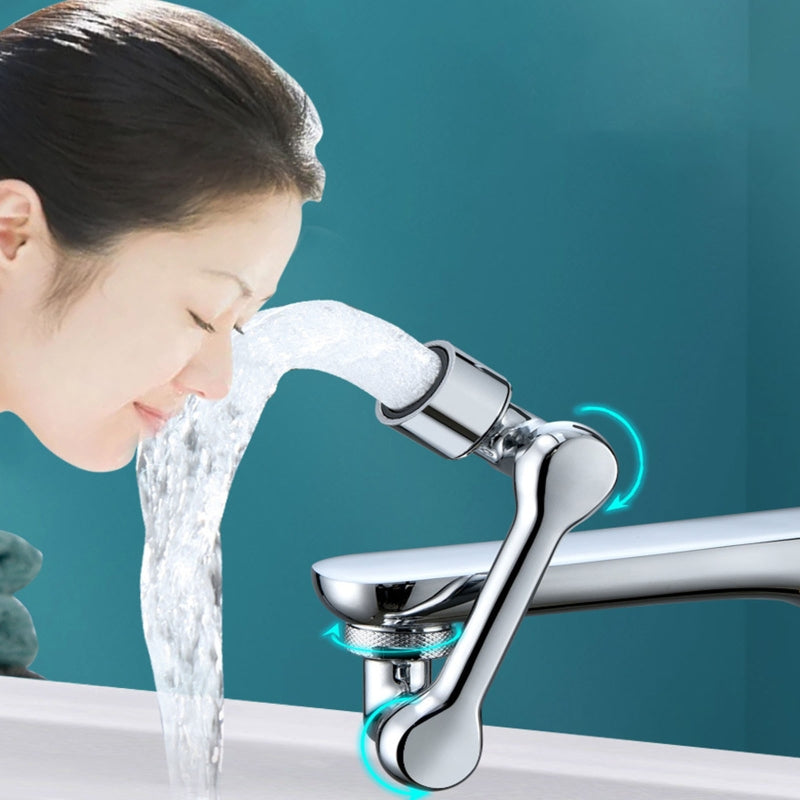 Universal 1080° Swivel Aerator Multifunction Faucet Extender - Splash Resistant Shower