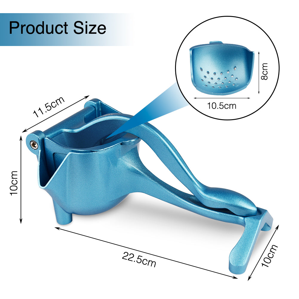 Hand Press Lemon | Citrus Squeezer - Heavy Duty Metal Aluminum Alloy for Fruit