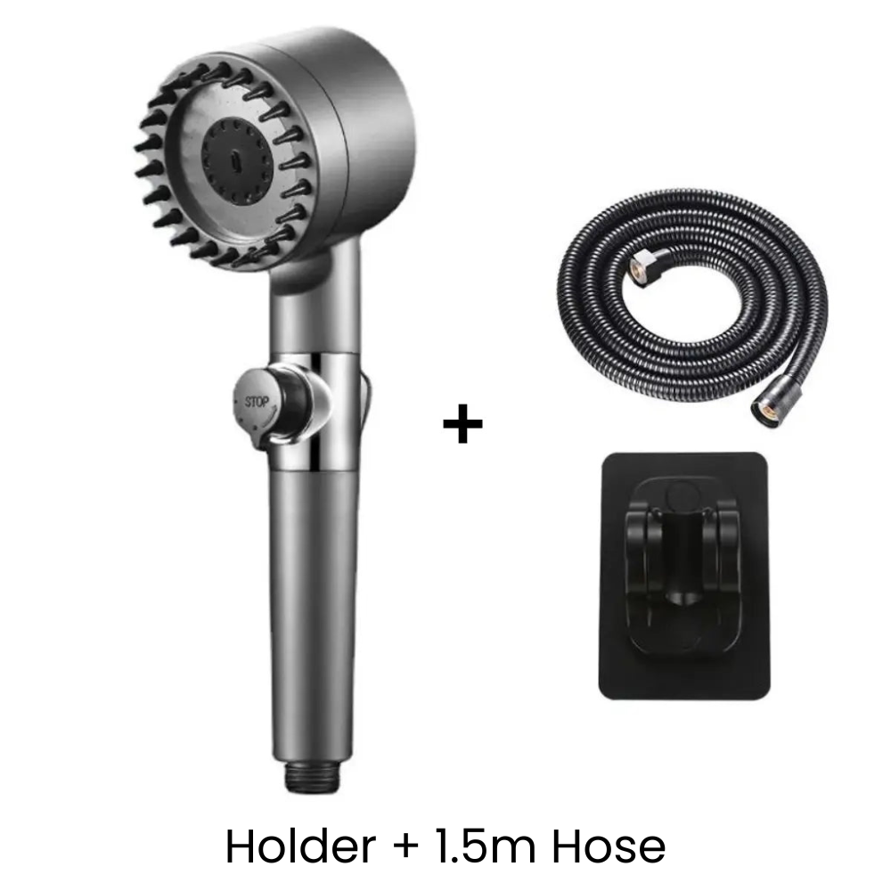 HydroEco™ 4 Modes High Pressure Shower Head with Filter