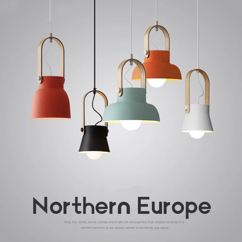 Potah - Modern Nordic LED Hanging Dome Lights
