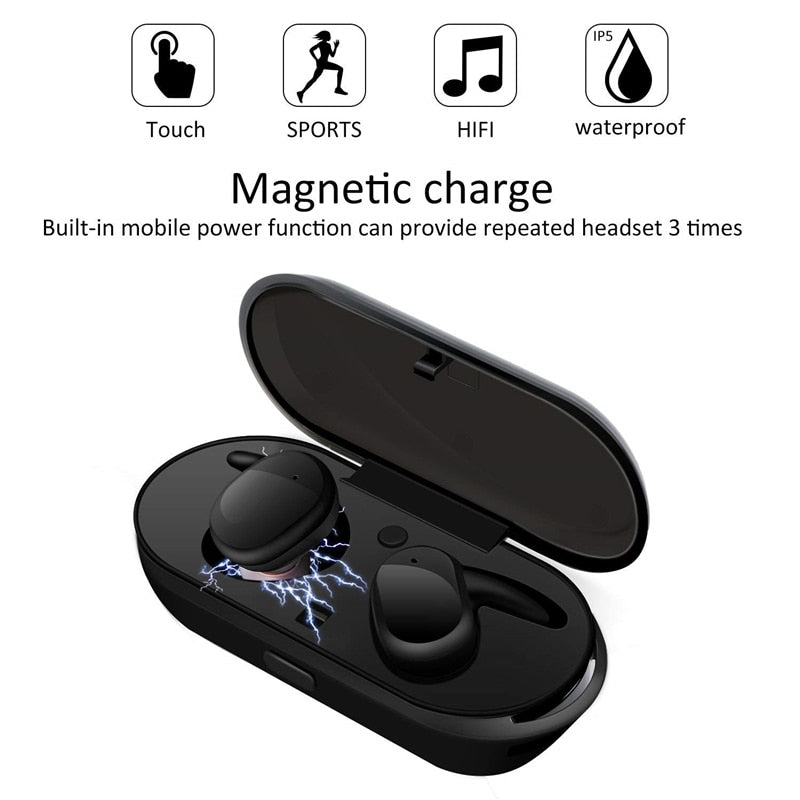 Y30 TWS Bluetooth 5.0 Noise Cancelling Earbuds