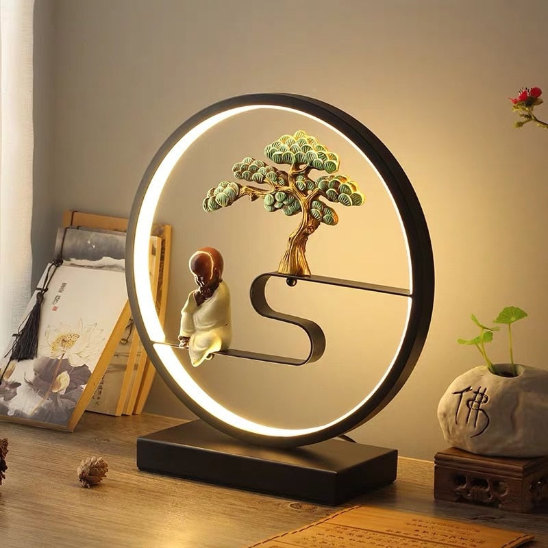 Buddha Table Decorative Lamp