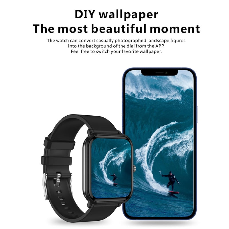 LIGE Q9 Pro Sport Smart Watch With Heart Rate | Blood Pressure Monitoring - IP68 Waterproof