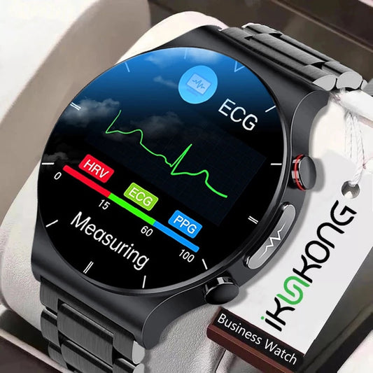 iKUNKONG™ ECG+PPG+HR Multifunction Smart Watch