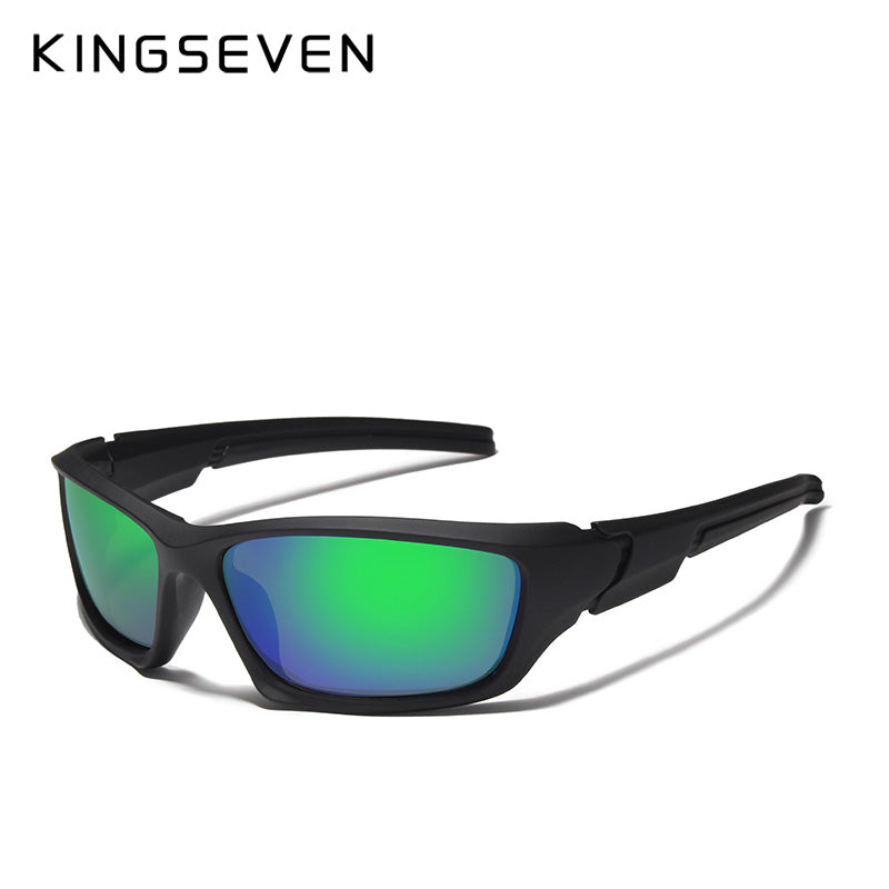 KINGSEVEN Luxury Brand Designer Fashion Vintage Polarized Sunglasses For Men - UV400 Protection