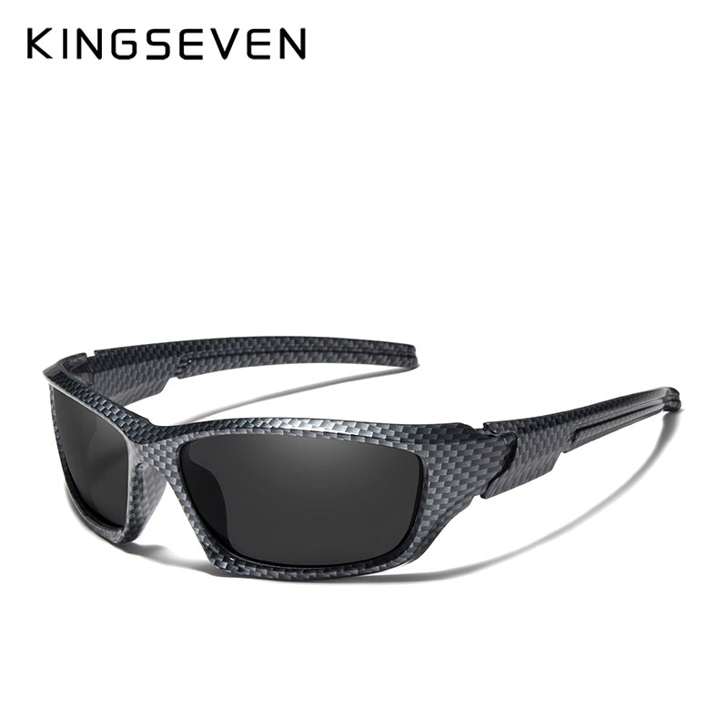 KINGSEVEN Luxury Brand Designer Fashion Vintage Polarized Sunglasses For Men - UV400 Protection