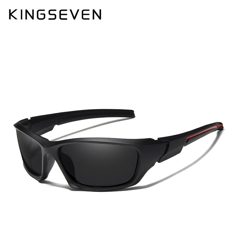 KINGSEVEN Luxury Brand Designer Fashion Vintage Polarized Sunglasses For Men - UV400 Protection