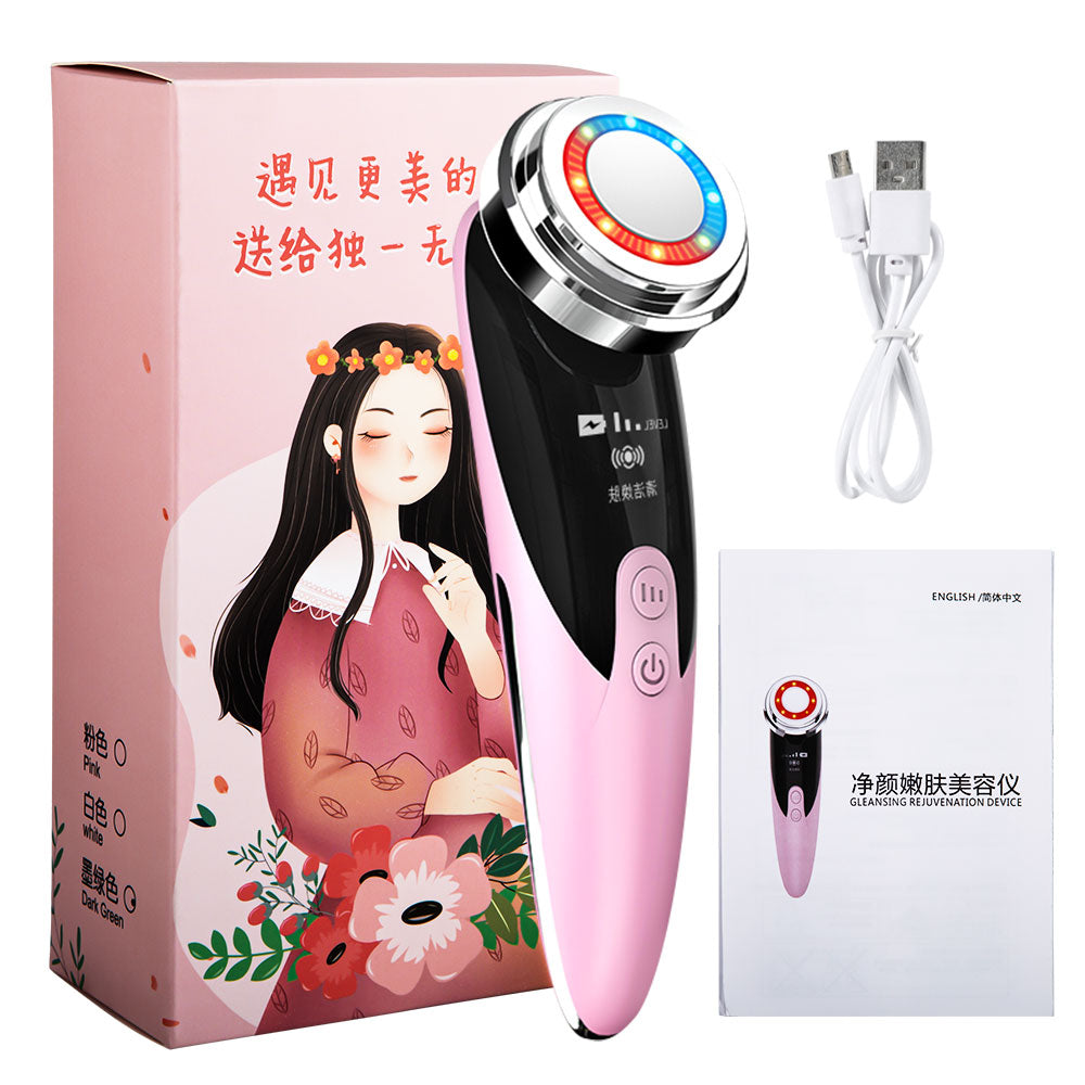 RejuvaLift Pro LED Skin Rejuvenator - 5-in-1 Facial Care System