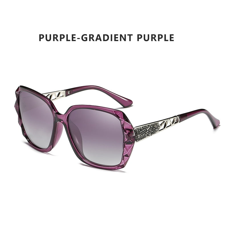 CoolPandas Brand Luxury Design Oversized Fashion Polarized Sunglasses For Women