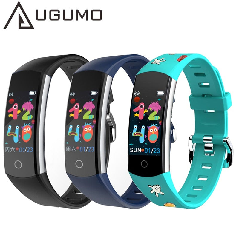UGUMO Children's Smart Watch Fitness Bracelet With Body Temperature | Heart Rate | Blood Pressure Monitoring