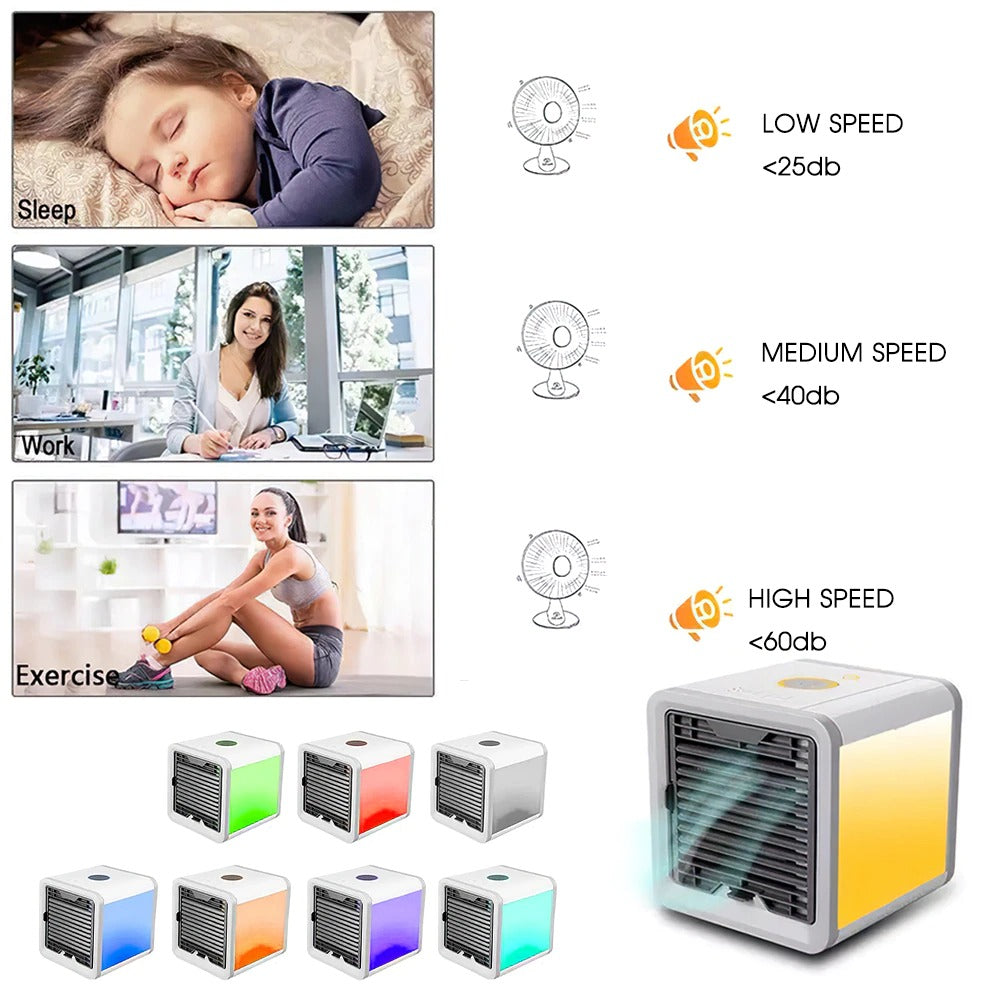 Portable 3 in 1 Mini Air Cooler