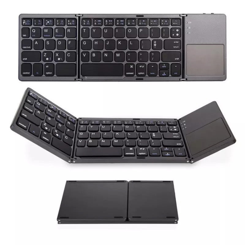 Universal Foldable Mini Keyboard With Touch Pad