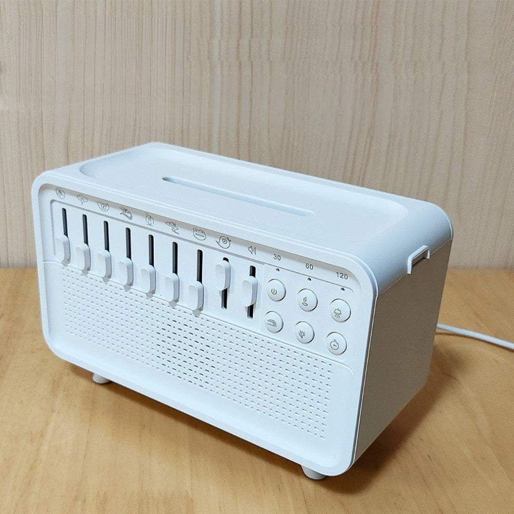 4 in 1 White Noise Sound Machine Night Light Humidifier