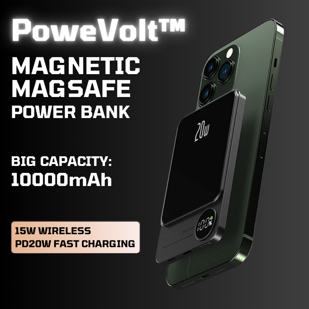 PoweVolt Magnetic MagSafe Power Bank