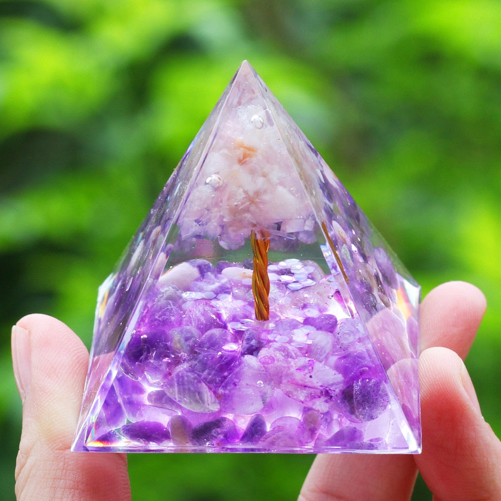 HarmonyGem Crystal Energy Harmony Pyramid