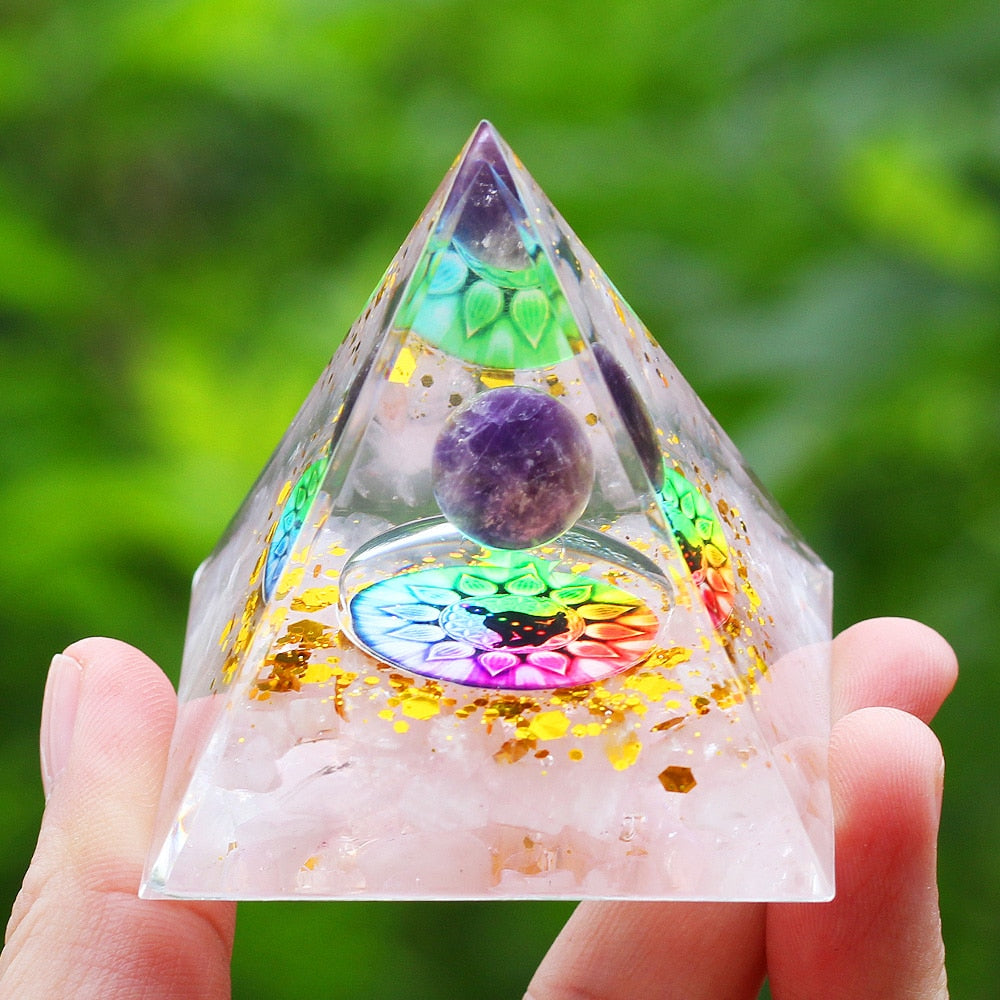 HarmonyGem Crystal Energy Harmony Pyramid