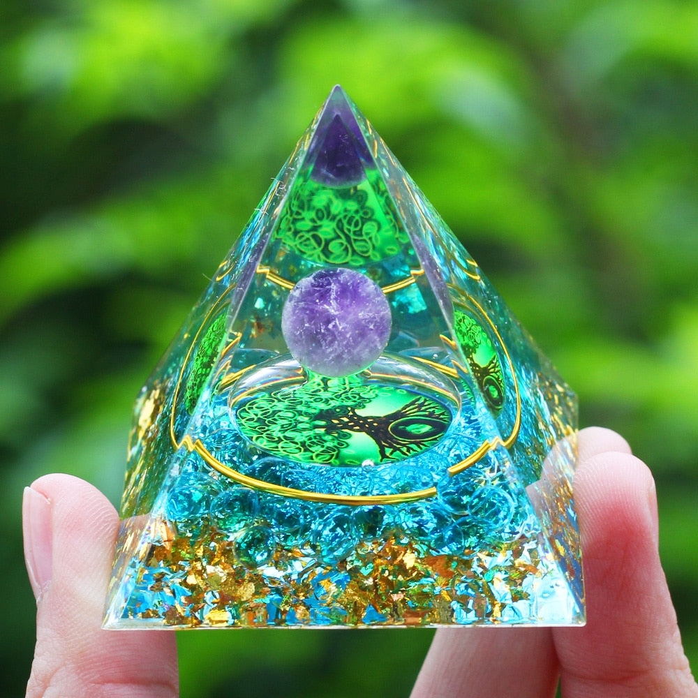 HarmonyGem Crystal Energy Harmony Pyramid