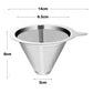 Double Layer Stainless Steel Coffee Filter & Holder