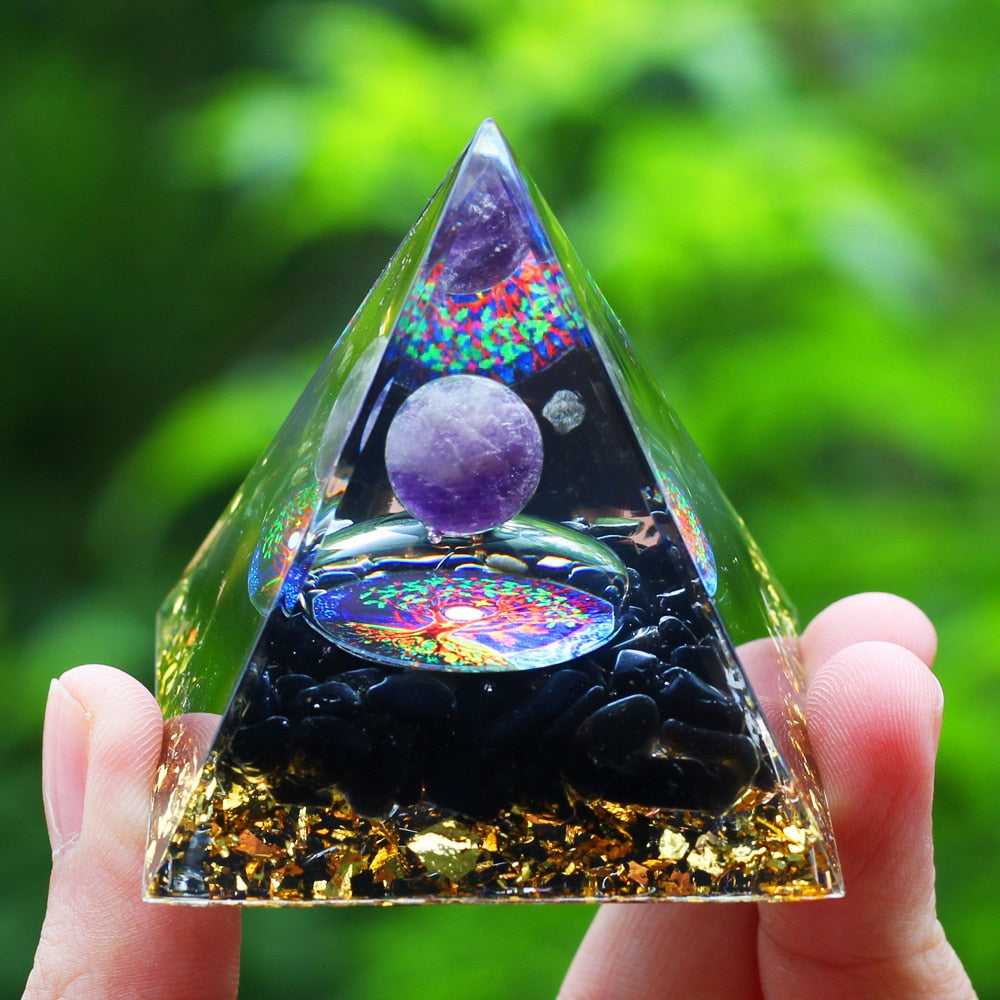 HarmonyGem Crystal Energy Harmony Pyramid