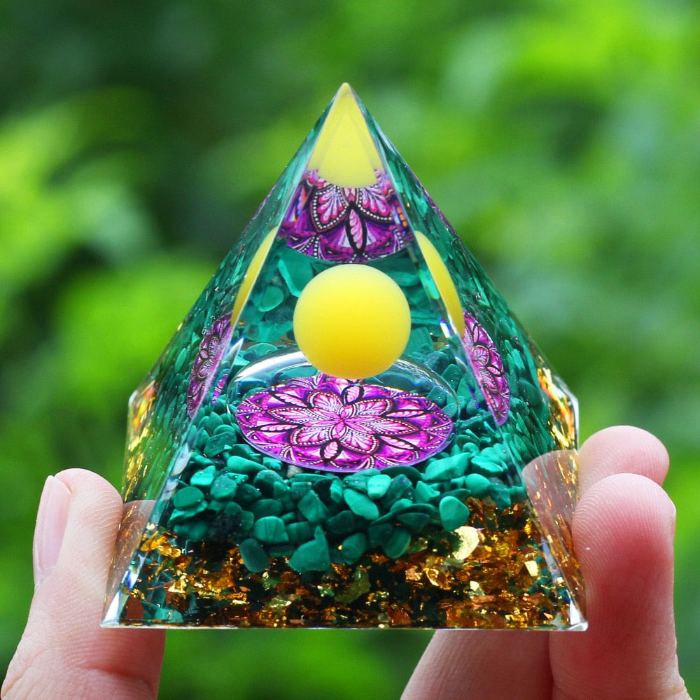 HarmonyGem Crystal Energy Harmony Pyramid