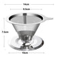 Double Layer Stainless Steel Coffee Filter & Holder