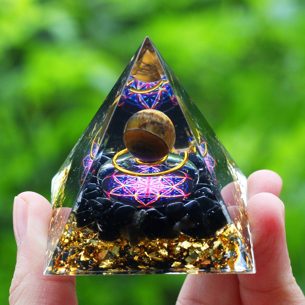 HarmonyGem Crystal Energy Harmony Pyramid