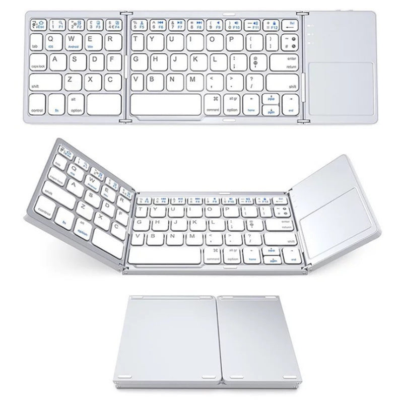 Universal Foldable Mini Keyboard With Touch Pad