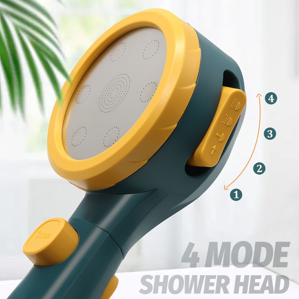 HydroEco High Pressure Temperature Display Shower Head