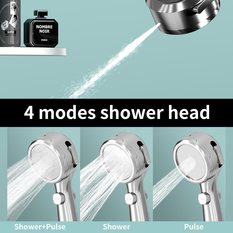 HydroEco High Pressure Temperature Display Shower Head
