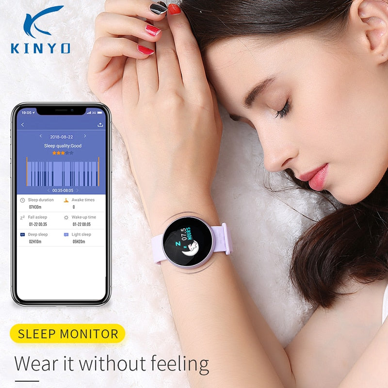 Smart Bracelet For Women - Heart Rate Sensor | Period Reminder