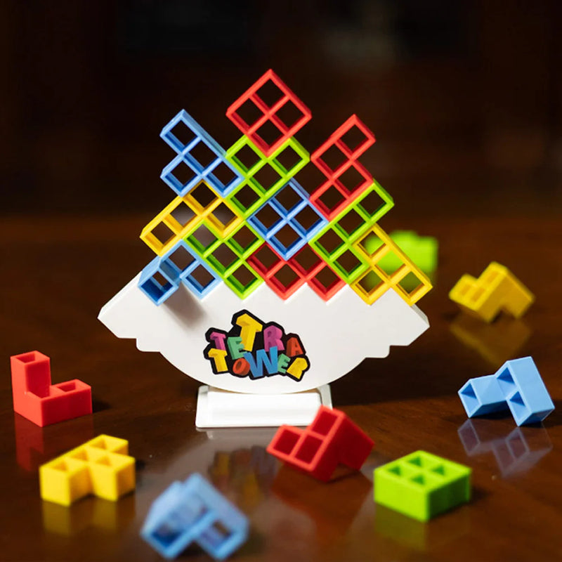TetraTower™ - Balance Puzzle Game For Kids & Adults